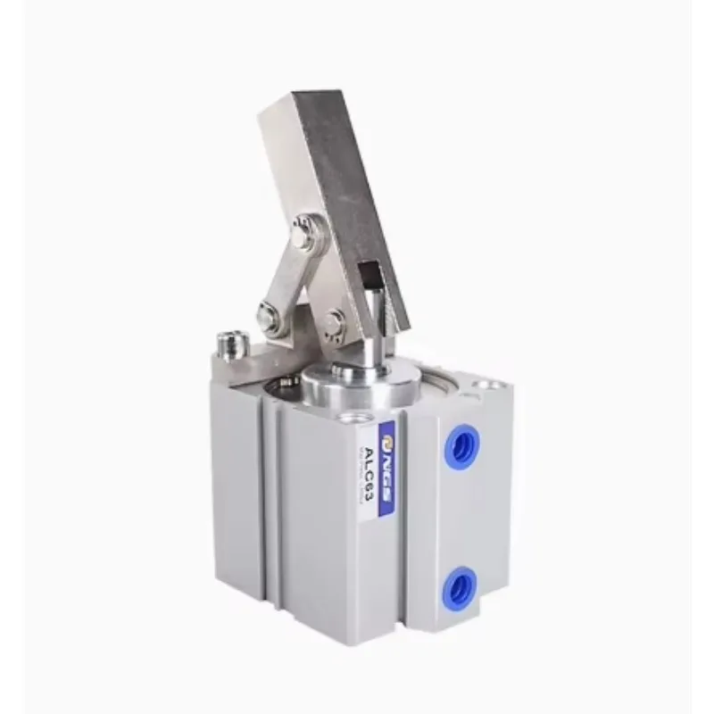 NGS Aluminum Vertical Toggle Clamp Knocker for Pneumatic Hold Gripper Lever Air Cylinder 90 Degree Flip Models