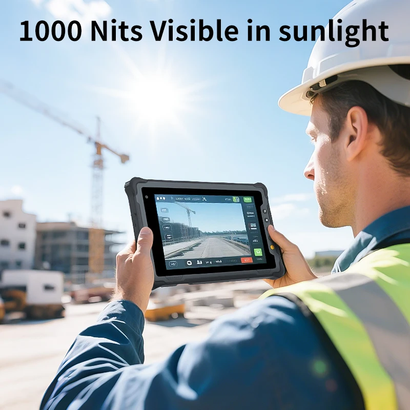 10 Inch Tablet Pc NFC Barcode Scanner N100 Tablet Fingerprint IP65 Waterproof High Brightness Rugged Tablet