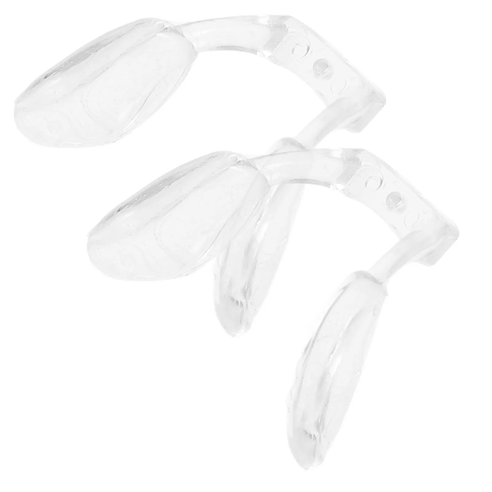 

2pcs Saddle Nose Pads Soft Silicone Glasses Cushions Anti-Slip Eyeglass Pad Replacement For Optical Frames Repair