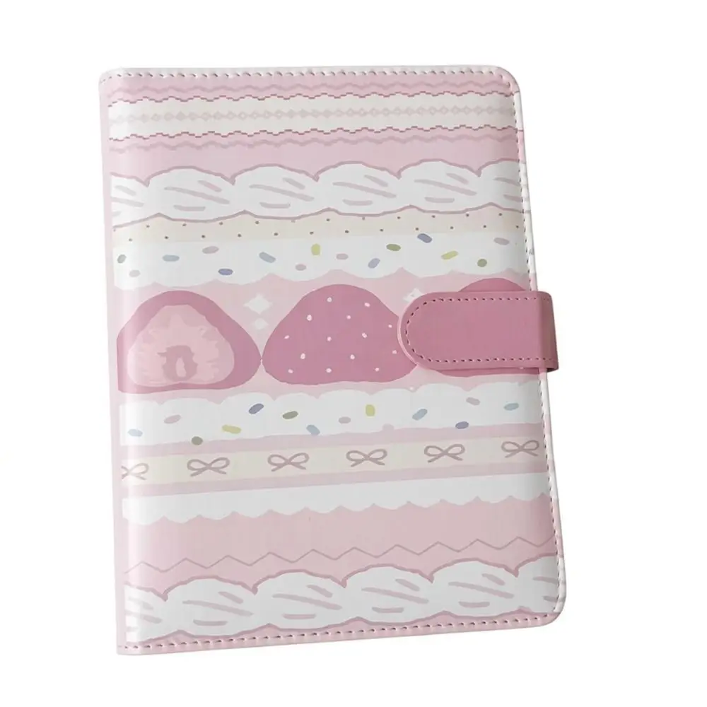 Multi-functional A5 Photocard Holder PU Leather Loose-leaf Card Storage Booklet Large Capacity Fairland Pattern Photo Album