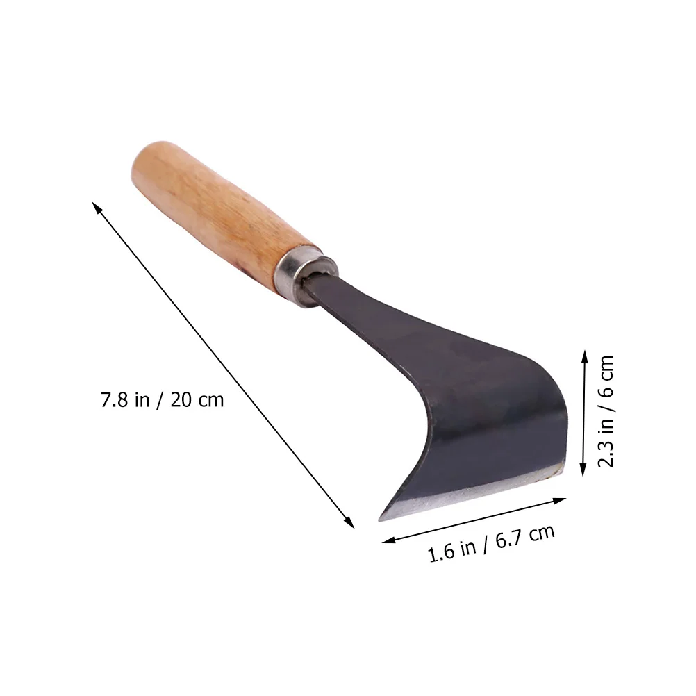 Equipment Wooden Handle Bark Scraper Spatula Log Peeler Tools Valve Fruit Tree Scraping