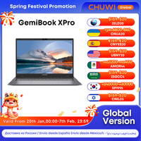 CHUWI GemiBook XPro Laptop Intel N100 Graphics 600 GPU 14.1-inch Screen 8GB RAM 256GB SSD With Cooling Fan Windows 11 Notebook