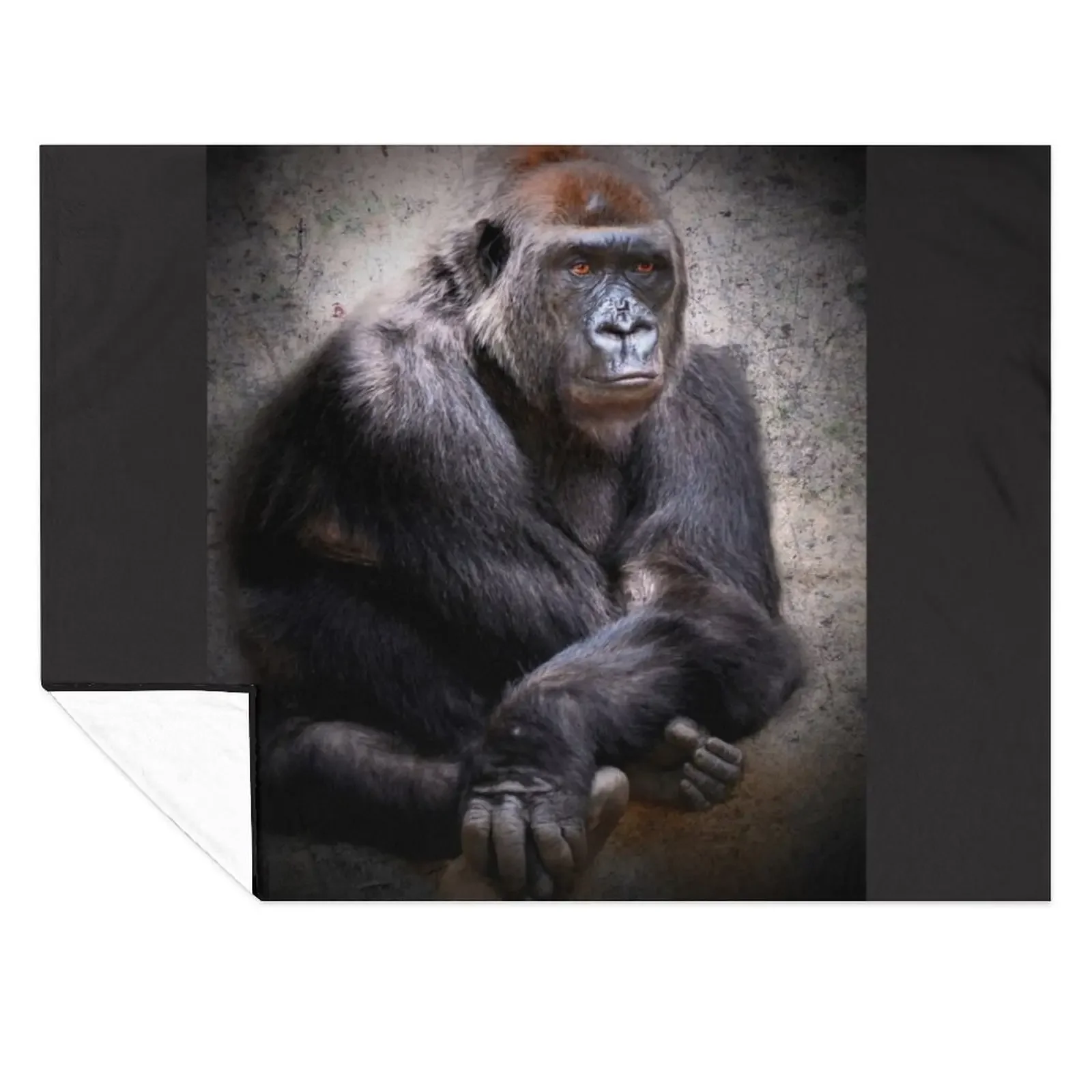 

Gorilla Throw Blanket christmas gifts Thermals For Travel Luxury Thicken Luxury Designer Blankets