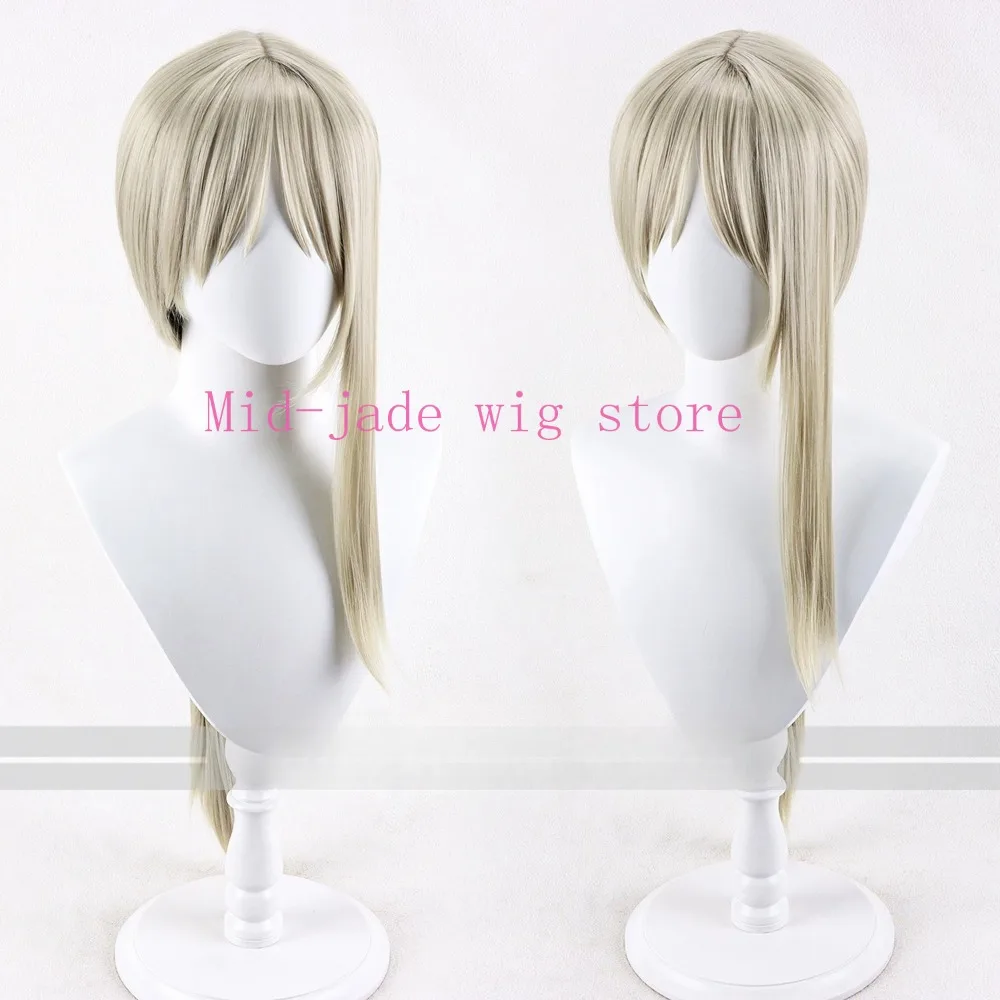 Duchess Cosplay Wig Realistic Scalp Tied Hair for Spring Fantasy Game Convention Costume Party and Photo Shoot