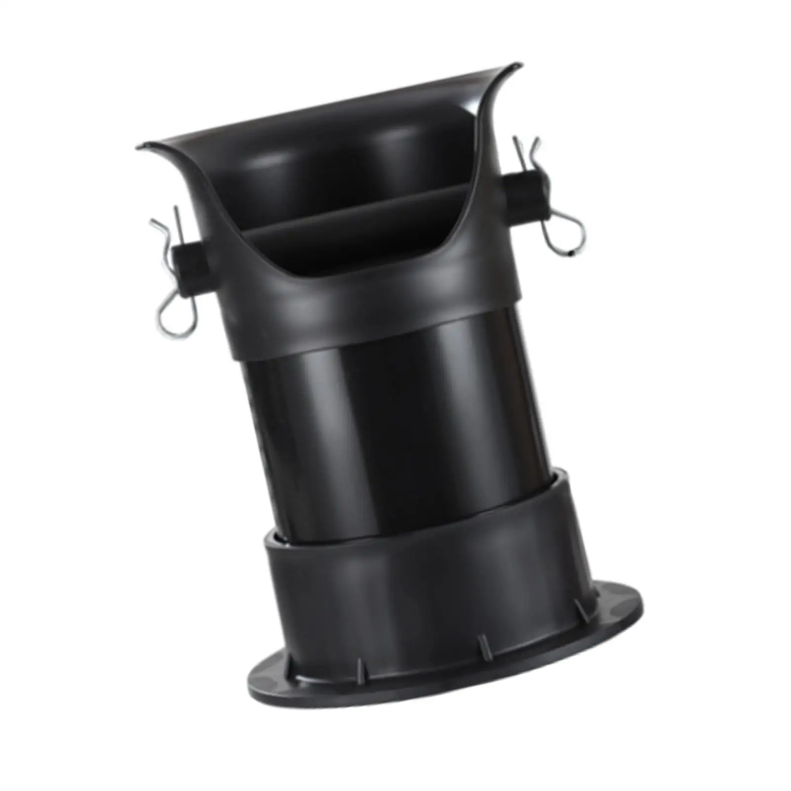 Caixa de batida para grãos de café expresso, base antiderrapante portátil, descarga de café expresso absorvente de choque