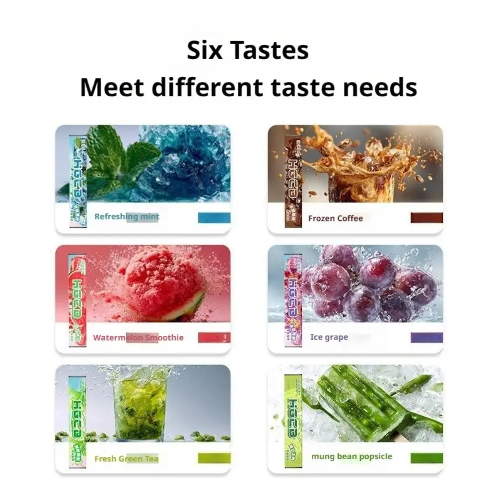 HGCB العشبية/نكهة الفاكهة التدخين عصا 1/3/6 قطعة يخفف إدمان التدخين الباردة ترك التدخين عصا نضارة التنفس #5