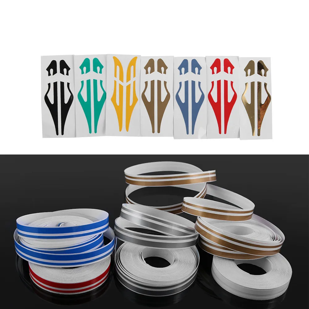 

Decoration Multicolor Waist Line Car Body Decal Double Line Tape Vinyl Sticker Pinstripe Steamline