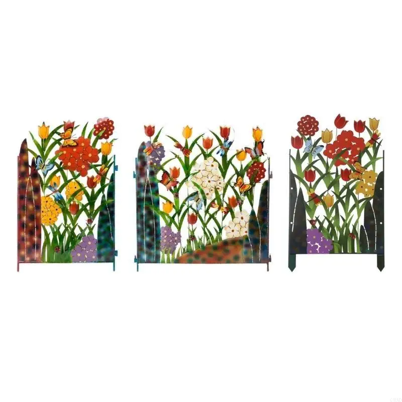 

Perfect Decoration Miniature Fences Exquisite Workmanship Floral Design C5AD