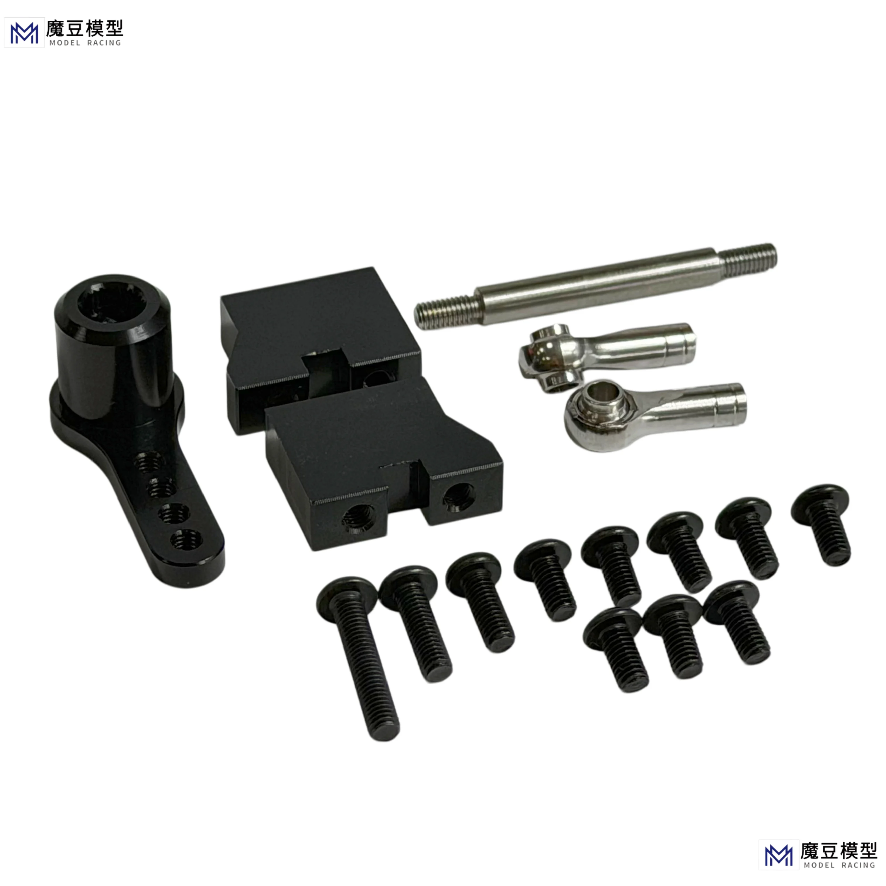 MODO Modell für 1/14 Tamiya Quiet Point Universal-Lenkstange Lenkgestänge DIY Modifiziertes Automodell Magic Bean RC Zubehör – Detail 2