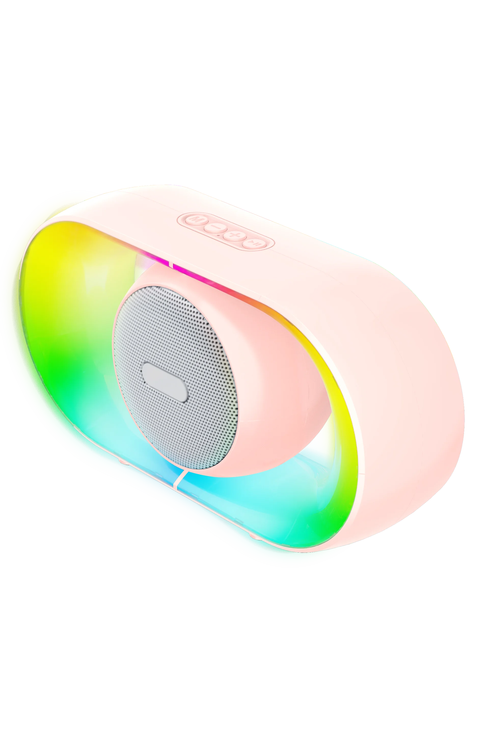 سمّاعات بلوتوث صغيرة RGB راديو محمول ملون قوي في الهواء الطلق بطاقة مقاومة للماء Subwoofe TWS مكبرات صوت للحفلات ستيريو TG #6