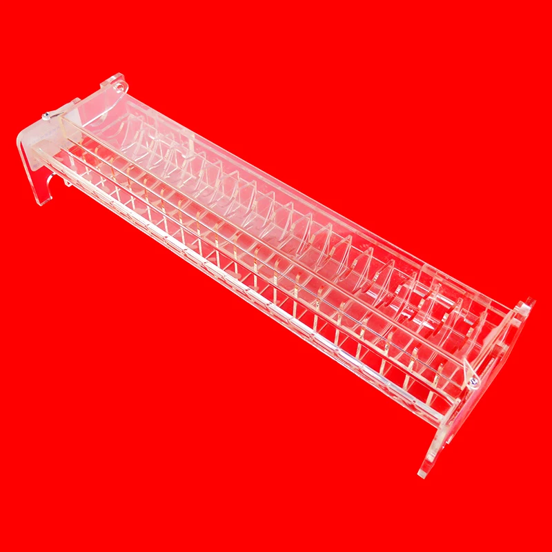 Label Storage Box Drainage Tube Interconnected Date IdentificationSorting Rack Nursing Catheter Acrylic Hospital Clinic Supplies