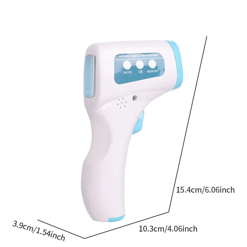 Febre médica termômetro infravermelho digital sem contato laser termometro corpo bebê adulto testa temperatura medida termometro