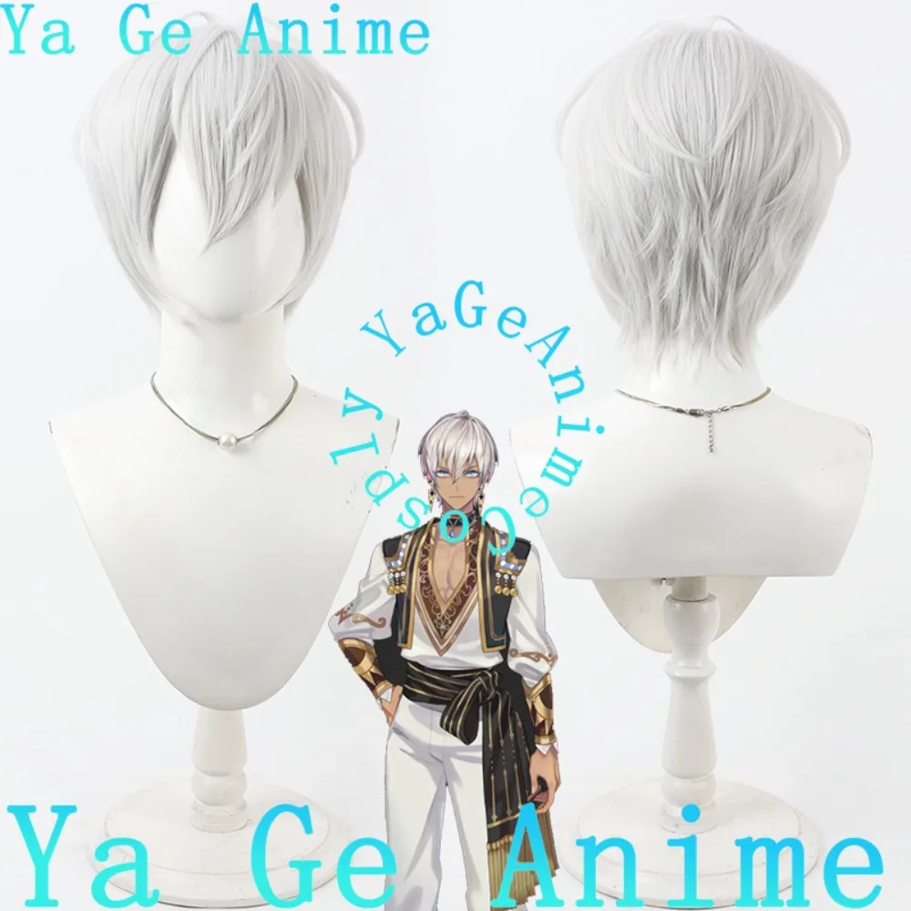 

Ya Ge Anime Store VTuber Ibrahim Cosplay Wig Anime Games Halloween Carnival Party Synthetic Heat Resistant Hair