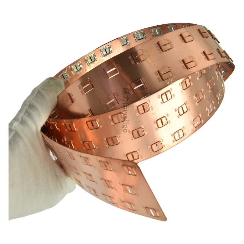 Wellgo Battery Pack Accessories, 26650 Copper Plate Connector, Anti-Oxidation & High Current Carrying Capacity