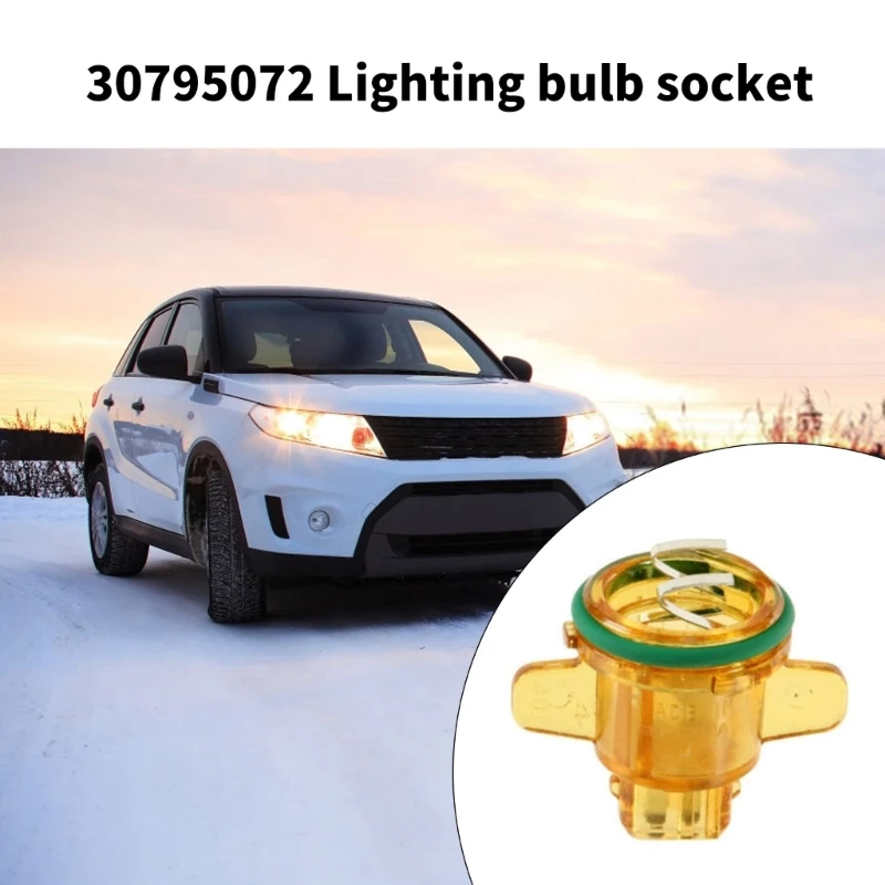 مقبس ضوء ضباب السيارة ، البلاستيك ، مقاومة الحرارة العالية طويلة الأمد ، مناسبة ل S70 XC70 S60 S80 30795072 ، المقابس وتشغيل