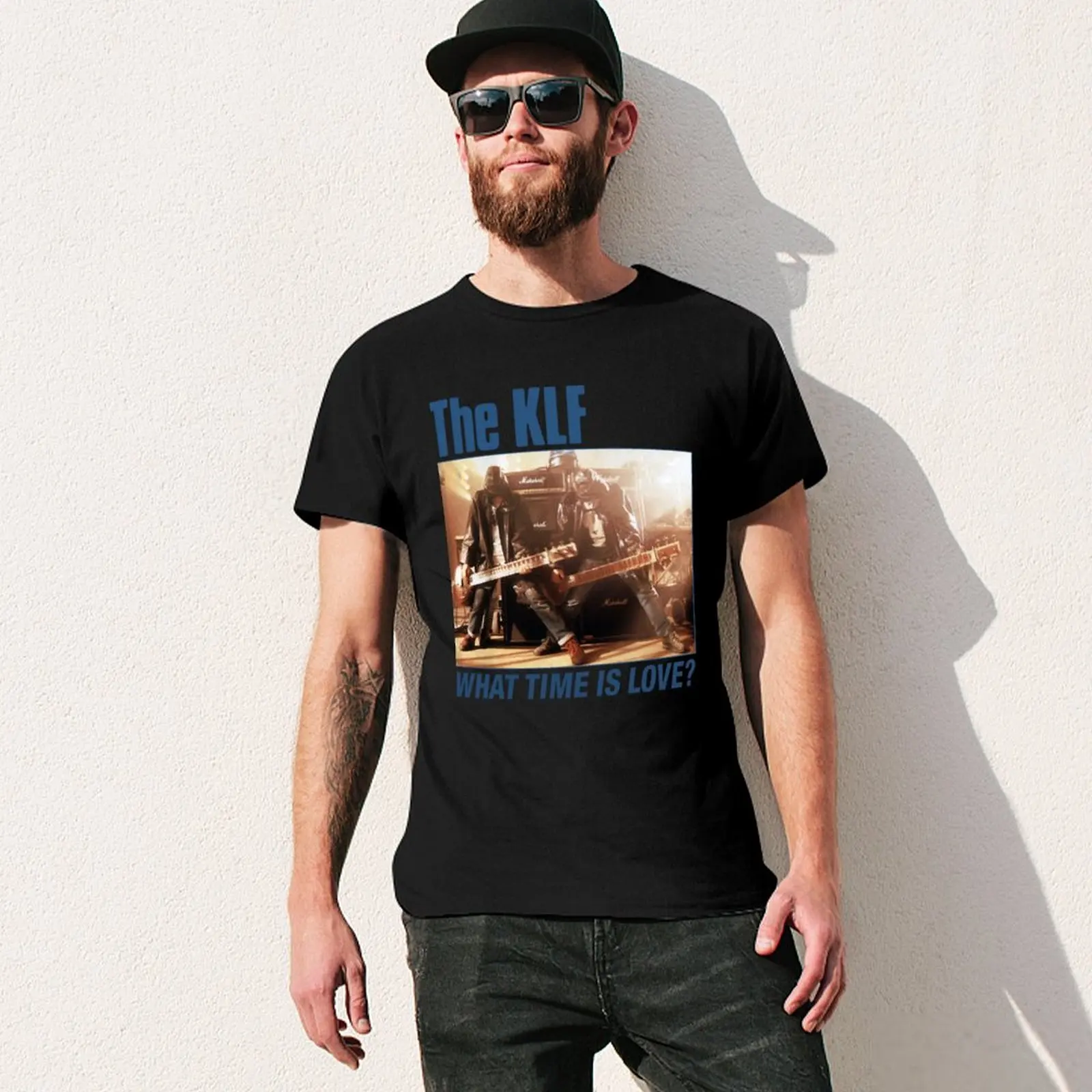 Music Vintage Retro The KLF Funny Graphic Gift T-Shirt designer shirts customs design your own customizeds men clothings