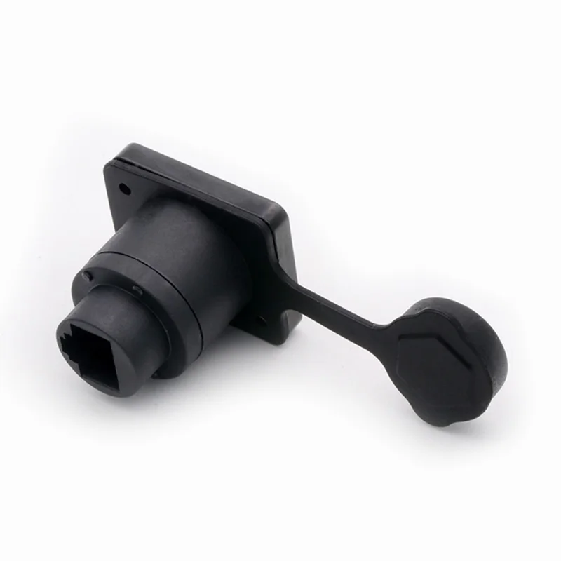 1pc RJ45 Network Connector 8P8C Outdoor RJ45 Cable Ethernet Plug Socket Connector Weatherproof IP65 Jack Signal Connector