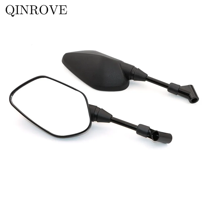 

8 10mm Motorcycle Rear Mirror aluminum Alloy & ABS Side Mirror Universal For Suzuki burgman 400 DCL250 DL1050 V-Strom 250 650