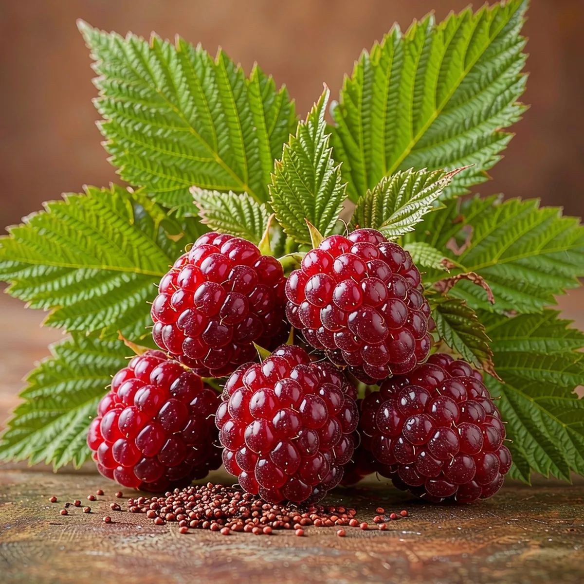 Semillas de Frambuesa Rubus idaeus, 40 Semillas, Arbusto Frutal Vivaz de Bayas Rojas para Huerto y Jardín