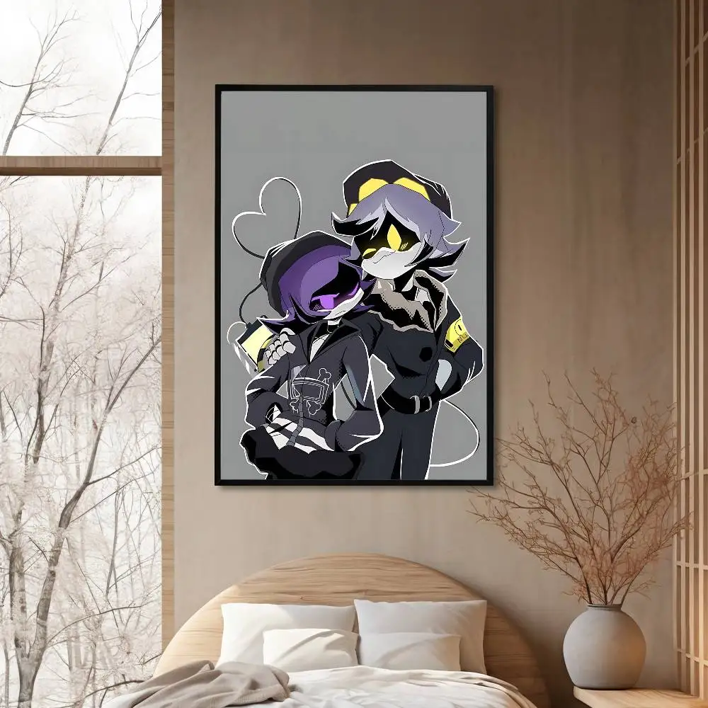 M-Murder D-Drones N Uzi New group Poster HD home decor sticky wall waterproof home living room bar aesthetic decor