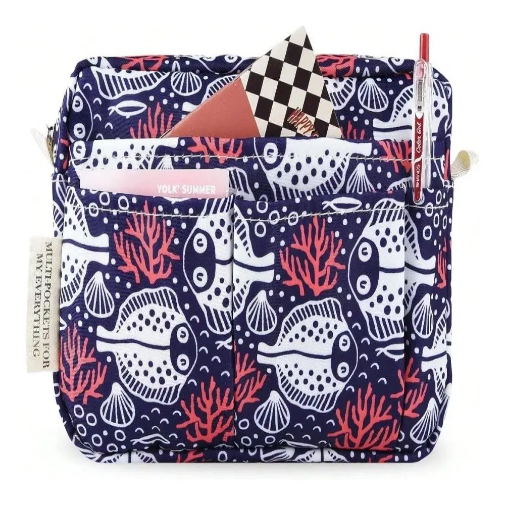 

Органайзер для портфолио, водонепроницаемый дорожный чехол на молнии, чехол для хранения принадлежностей для журналов, блокнотов, канцелярских товаров.