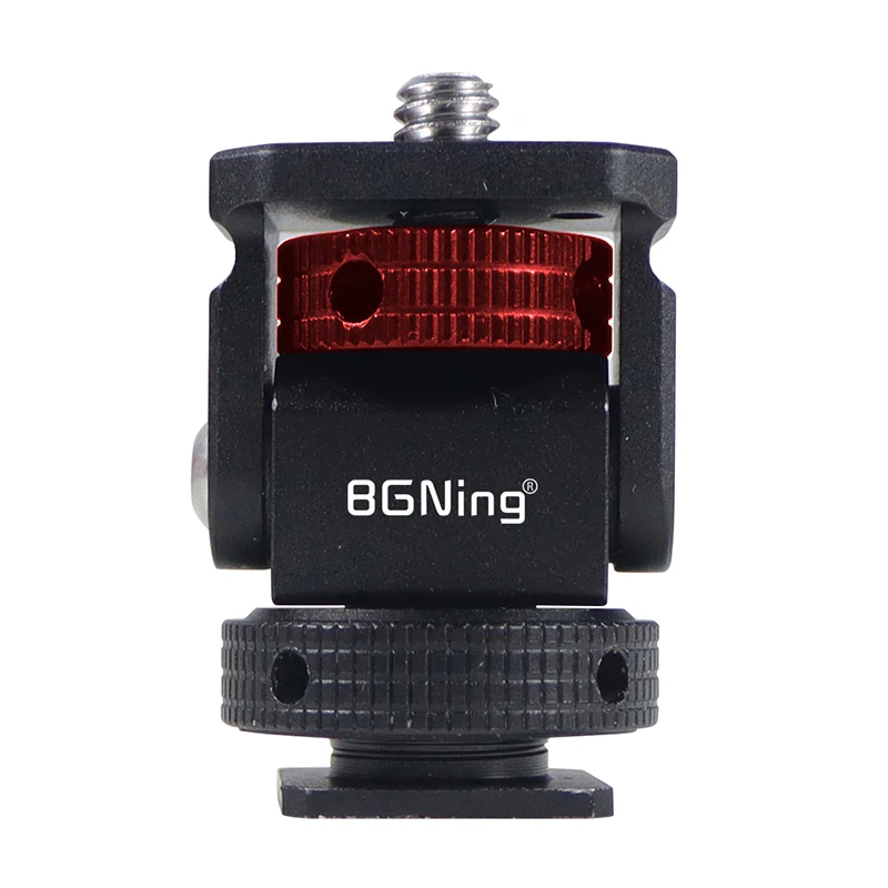 Monitor EVF Ständer Halter Kaltschuh Halterung für Kamera Feld Monitor Mikrofon Blitzschuh 180 Grad verstellbare Stabilisator Halterung – Detail 16