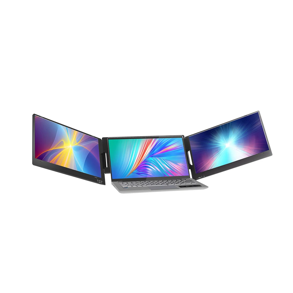 15.6 Inch Dual Screen Extender for MacOs & Windows 300 Nits Max CE Certified Portable Monitor Portable Monitor for Macbook Pro