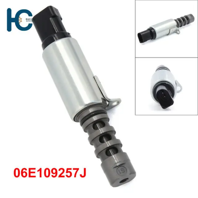 

06E109257F 06E109257J Car Camshaft Adjustment Variable Valve Timing Control Valve Solenoid For VW Passat Jetta Audi 06E109257P