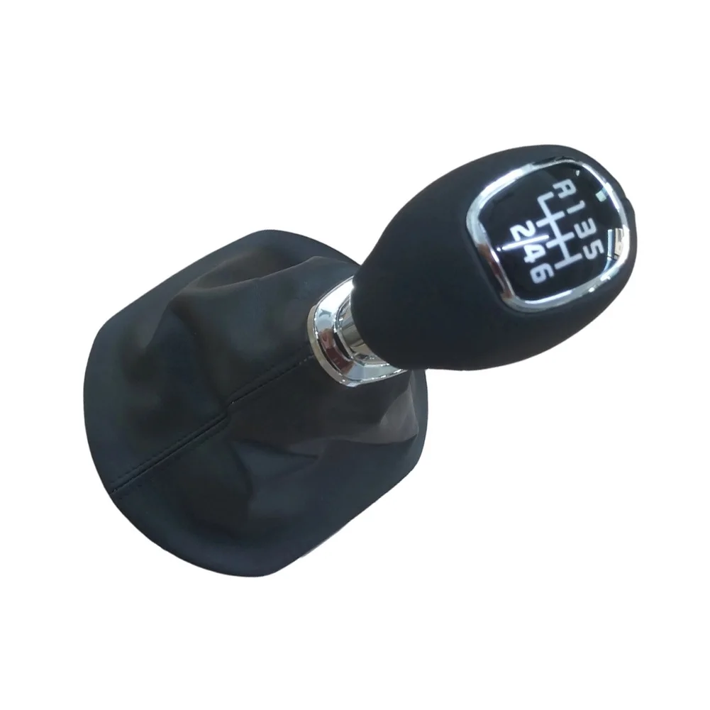 

Gaiter Gear Shift Knob Car Interior Upgrade Black Threaded Or Latch Removal ABS Leather Material Wear-resistant