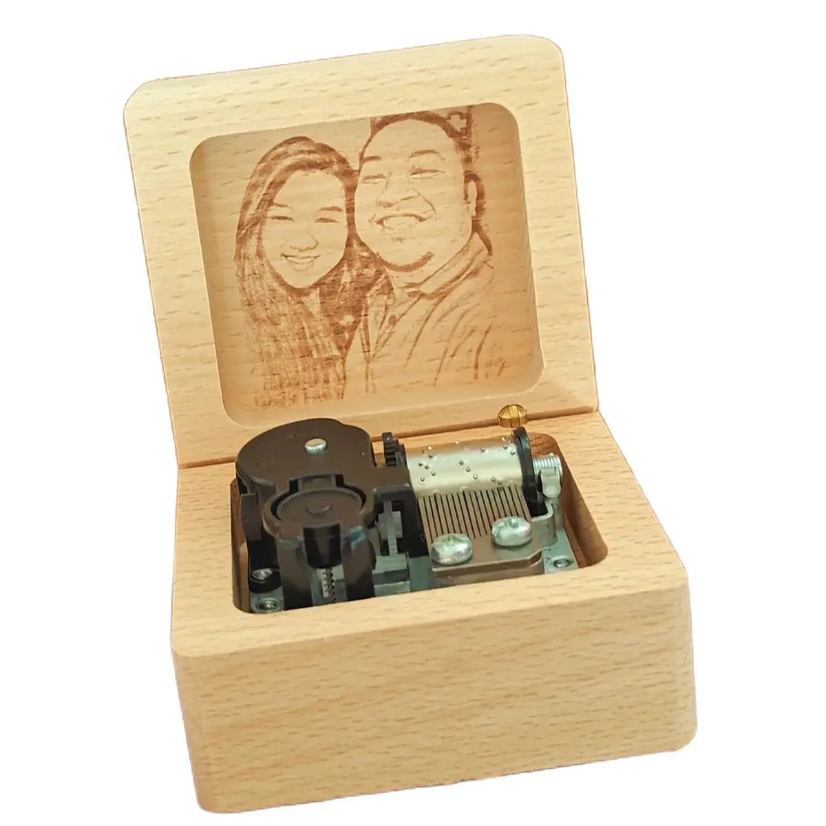 Personalized Photo Music Box, Continue Our Journey Together, Wedding Anniversary, Christmas, Birthday gifts