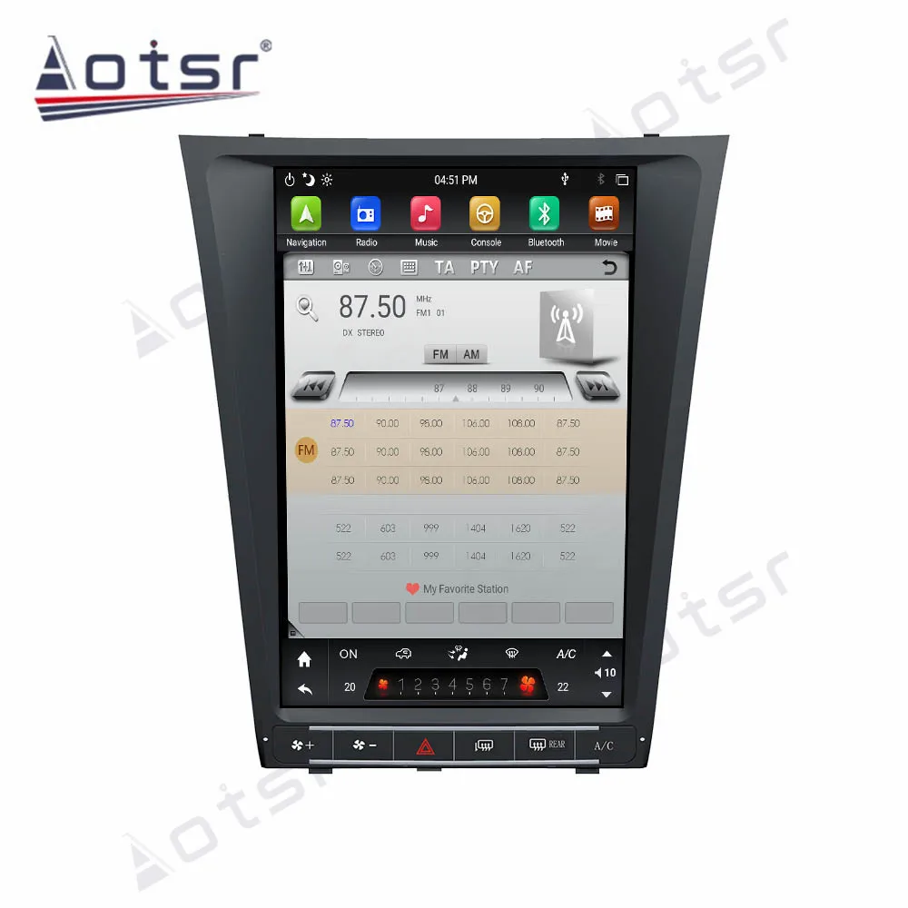 Multimedia Carplay Car RadioFor Lexus GS300 GS460 GS450 GS350 2004 2005 2006 2007 2008 2009 2010 2011 GPS Android Head Unit