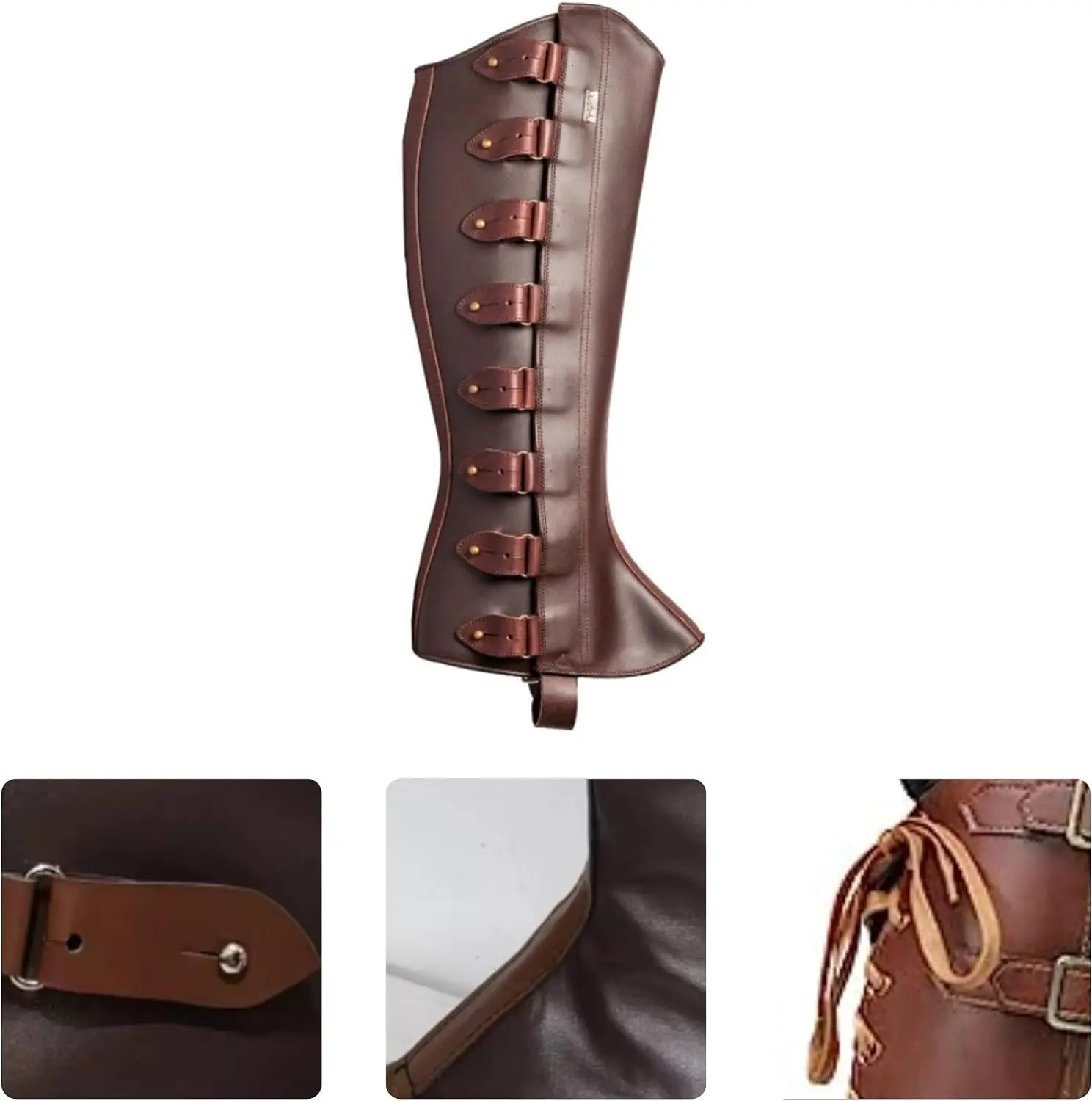 Pirate Costume Boot Covers Pirate Boot Covers Viking Jedi Medieval Boot Covers Faux Leather Steampunk