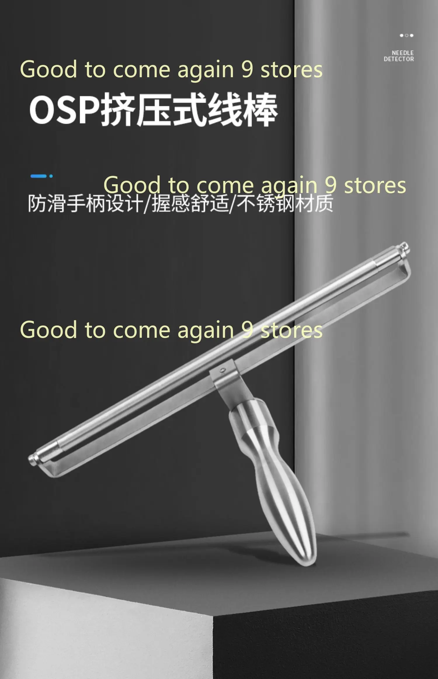 240MM Wet Film Applicator Wire Bar Coater Printing Ink Paint Scraper Coating Rod Color Display  Handle