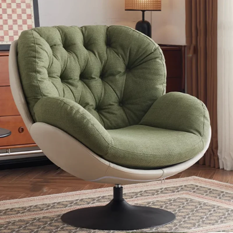 Grote Moderne Woonkamerstoelen Draaibaar Luxe Ontspannen Comfy Design Stoelen Fauteuil Luie Rookwolken Sedie Da Soggiorno Meubelen