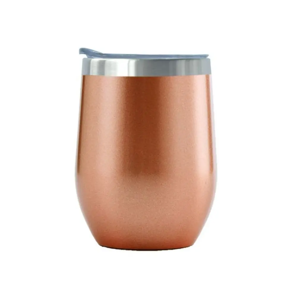 

New Stainless Steel Eggshell Cup Cold and Hot Portable Thermal Mug 12oz Beer Mugs Drinking Tools