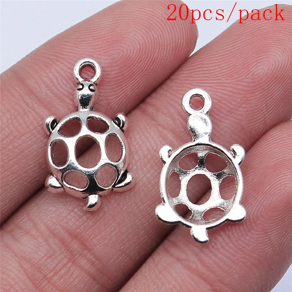 Bulk Charms For Jewelry Making Kit Pendant Diy Jewelry Accessories Tortoise Turtle Connector Charms