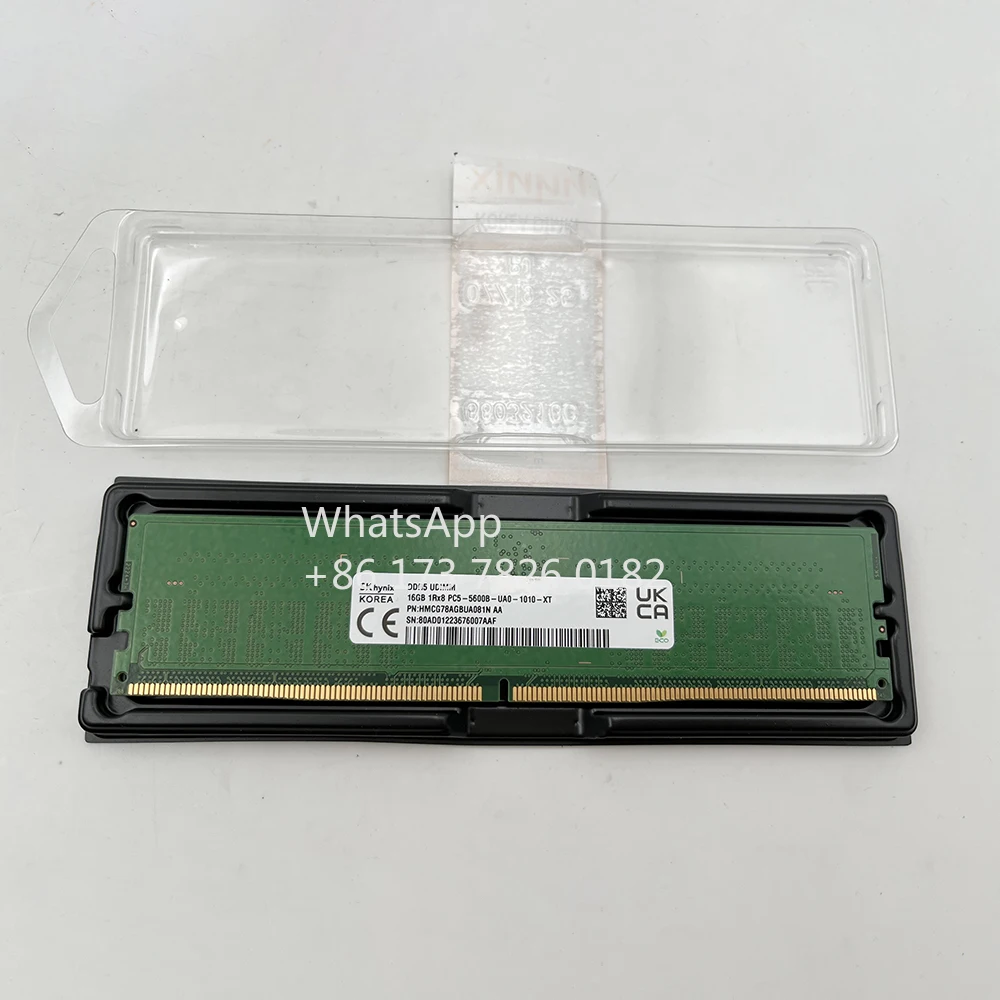 New HMCG78AGBUA081N AA BA A-Die For SK Hynix RAM 16GB 16G DDR5 5600B PC5-5600B-UA0 Memory