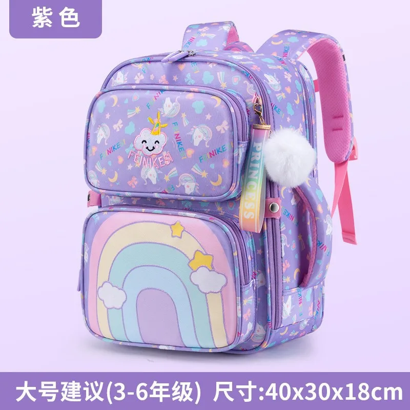 waterproof Children School Bag for Girls Primary princess school backpack Orthopedic Backpacks schoolbag kids Mochila Infantil