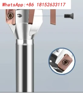 المتكاملة الزاوية اليمنى برج قاطعة المطحنة حامل 400R قاطعة المطحنة رئيس R0.8 مستقيم عرقوب C20 آلة طحن C16 عرقوب R