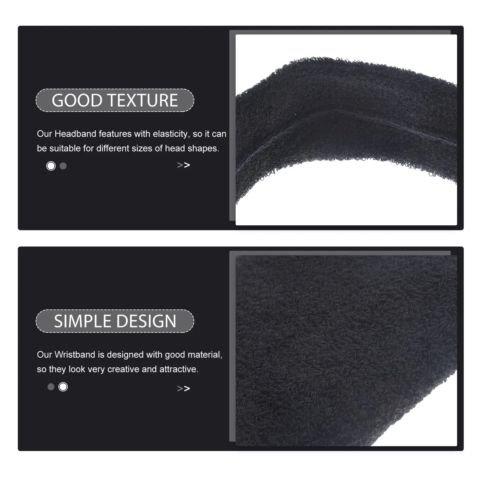 

1 set 1 Set Of Elastic Headband Wristband For Sports Yoga Running Fitness Sweatbands Unisex Multi-Function Hair Bands Gym Supply