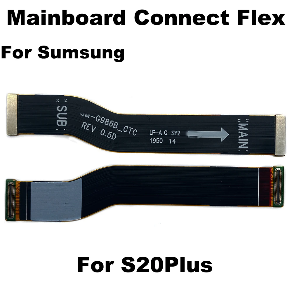 Placa base Flex Connect para Samsung Galaxy S20 FE Ultra S10 Note10 Note20 Plus, pantalla LCD, placa base, Cable flexible, cinta