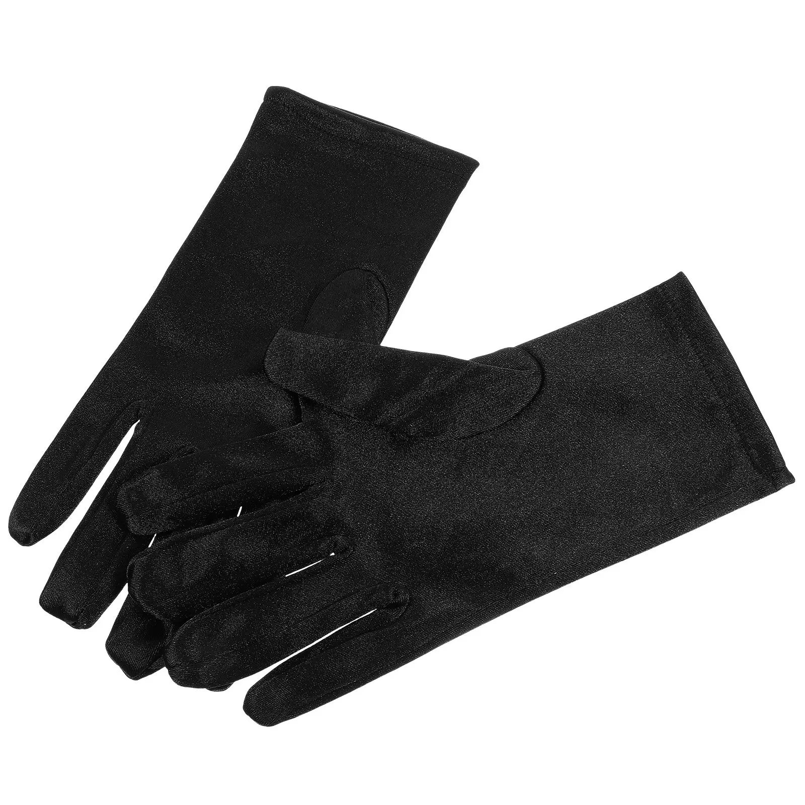 

1 пара танцевальных перчаток для оперных выступлений для женщин, эластичные мягкие нейлоновые перчатки из спандекса, короткие вечерние перчатки для свадьбы, выпускного вечера, торжественных мероприятий