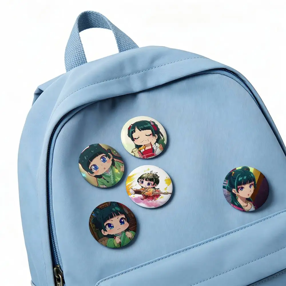 The Apothecary Diaries Badge Pins For Friend, Backpack, Clothing, Collectible Accessories, Jewelry Gift