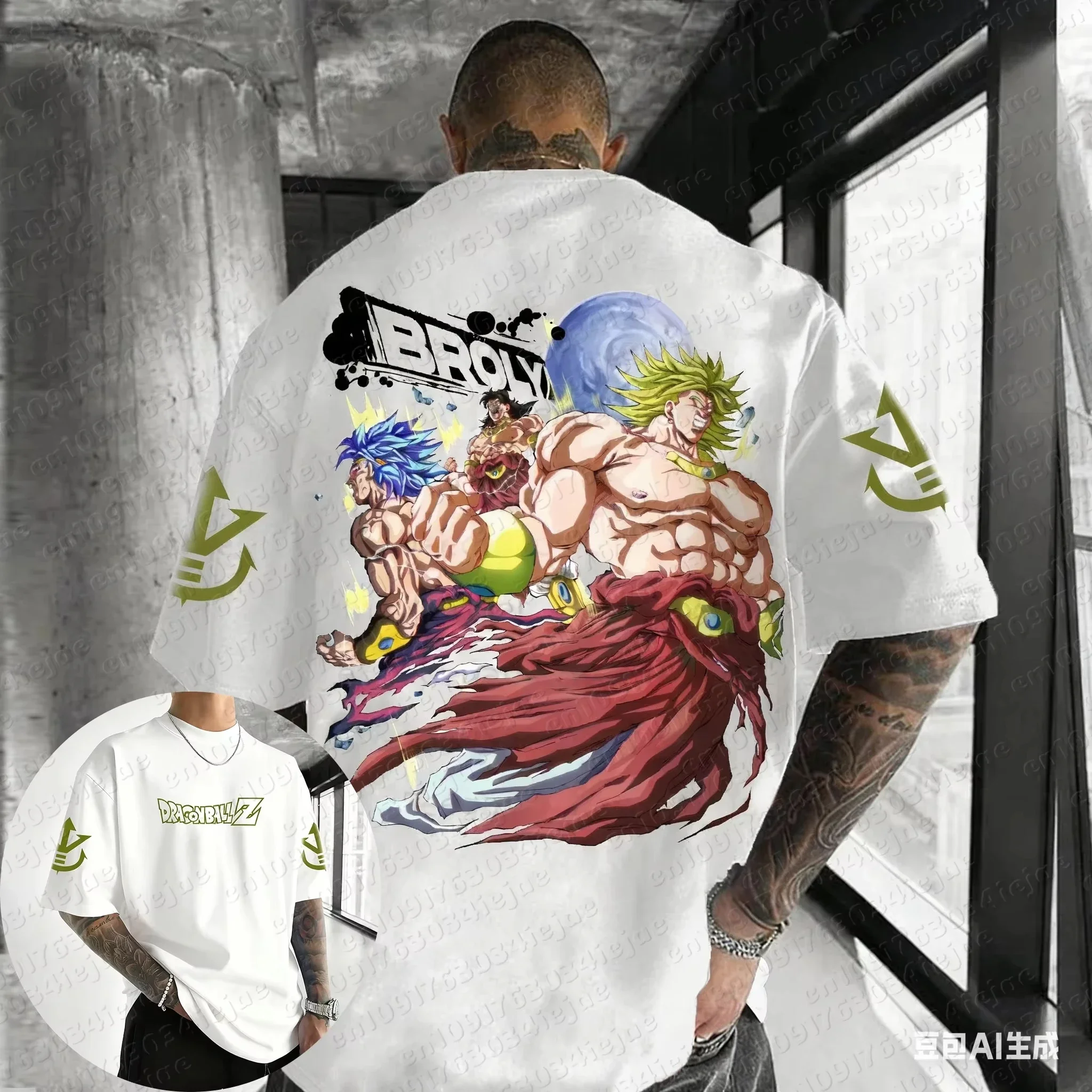 Saiyan Son Goku Anime Dragon Ball Harajuku Men Summer T-shirt 2026 Oversized Retro Street Women Casual Loose Short Sleeve Unisex image 5