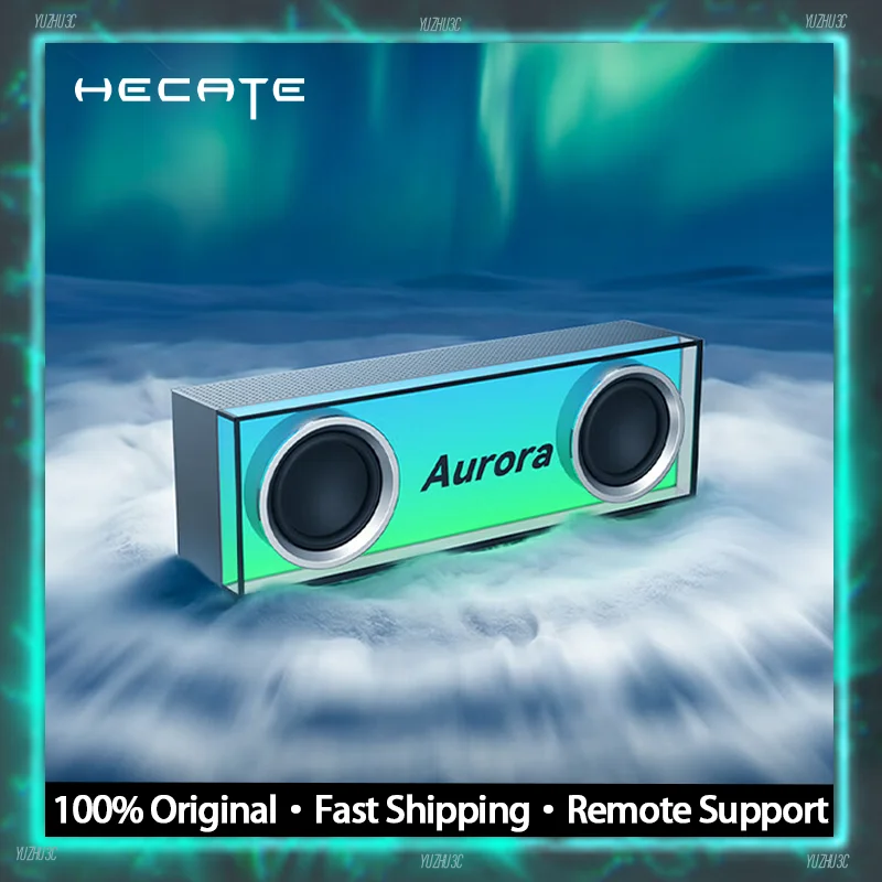 

Игровые настольные колонки EDIFIER HECATE Aurora с Bluetooth 6.0, портативные мультимедийные RGB-колонки с AUX 3.5 мм, проводные и беспроводные для ПК