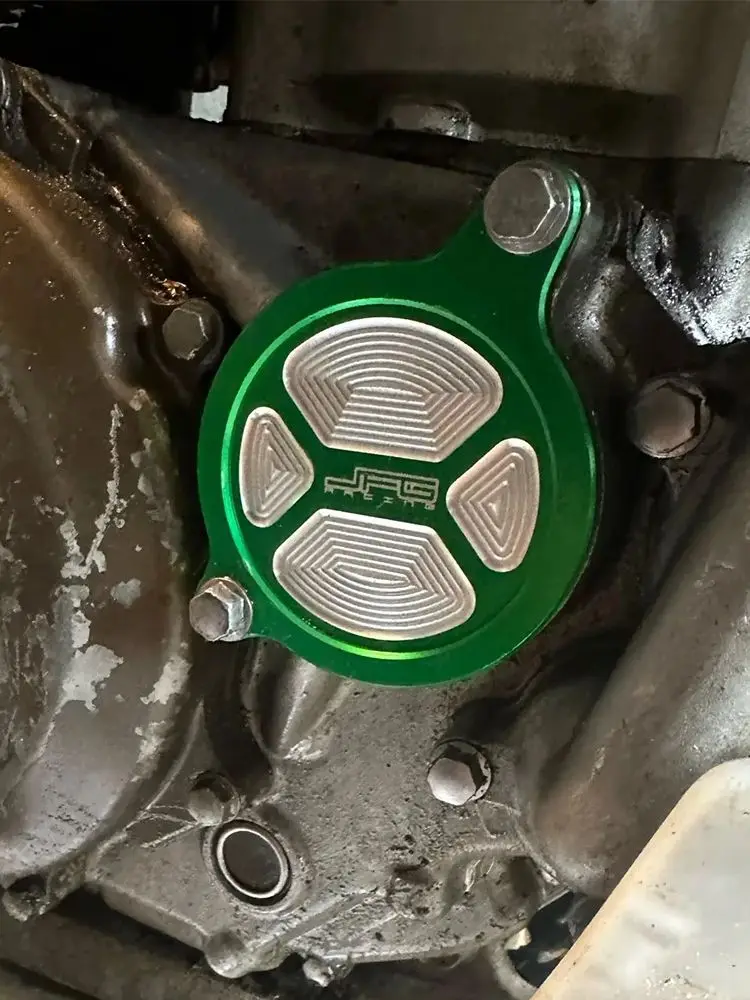 AliExpress NONE Billet Oil Filter Cap Cover For Kawasaki KX450F 2006-2015 KLX450R 2008-2015 Enduro Dirt Pit Bike Motorcycle Accessories