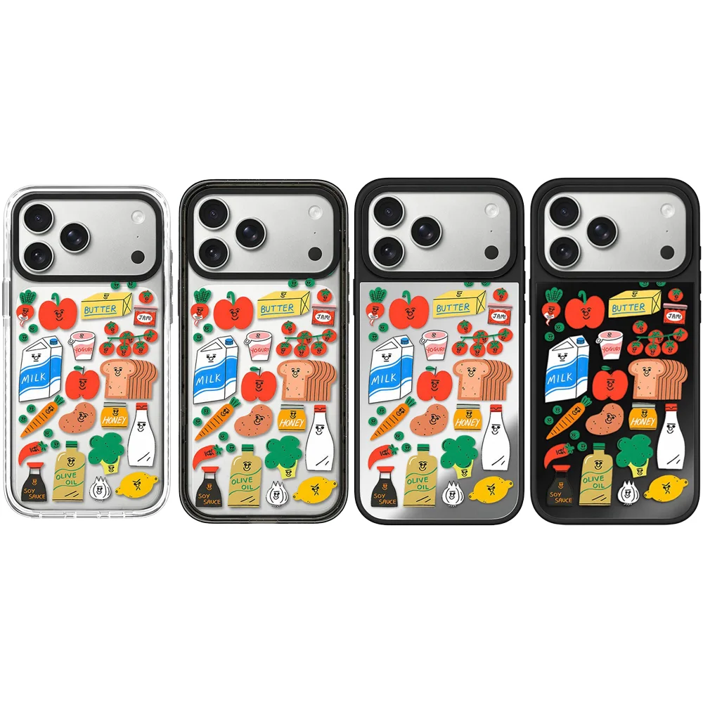 

6061729 Acrylic / Mirror Magnetic Case: Compatible with IPhone 17 16 15 14 13 12 Pro Max 17 Air