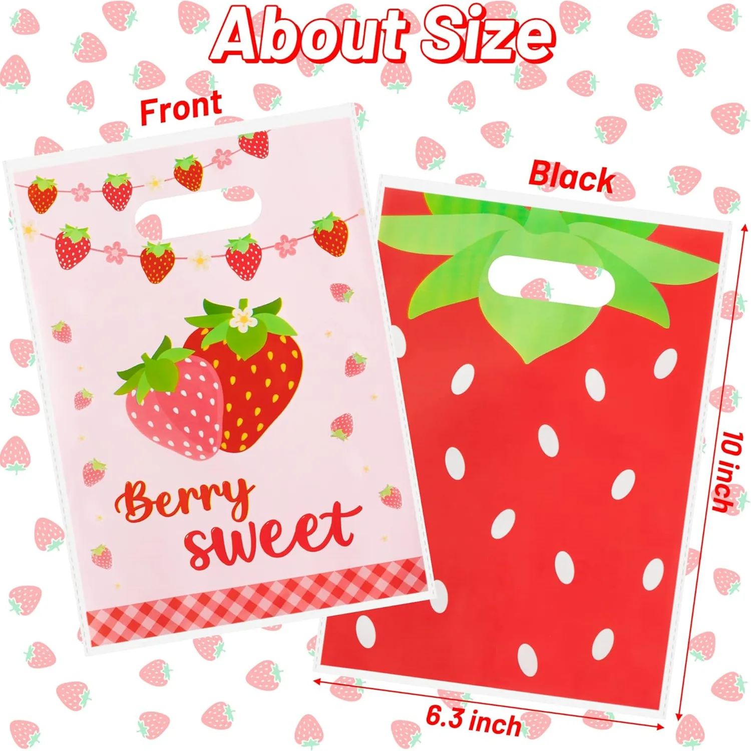 50Pcs Sweet Fruit Strawberry T - đánh giá và giá Spicy Food Snacks