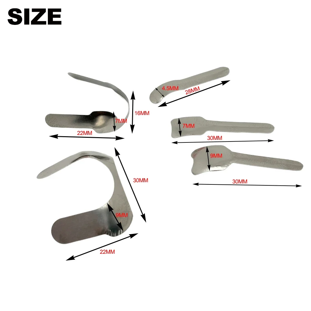 30 pz Dentale Proximal Strisce Anteriori Matrix Fasce Doppia Matrici Anteriori Matrix Sistemi Materiali di Restauro Dentale