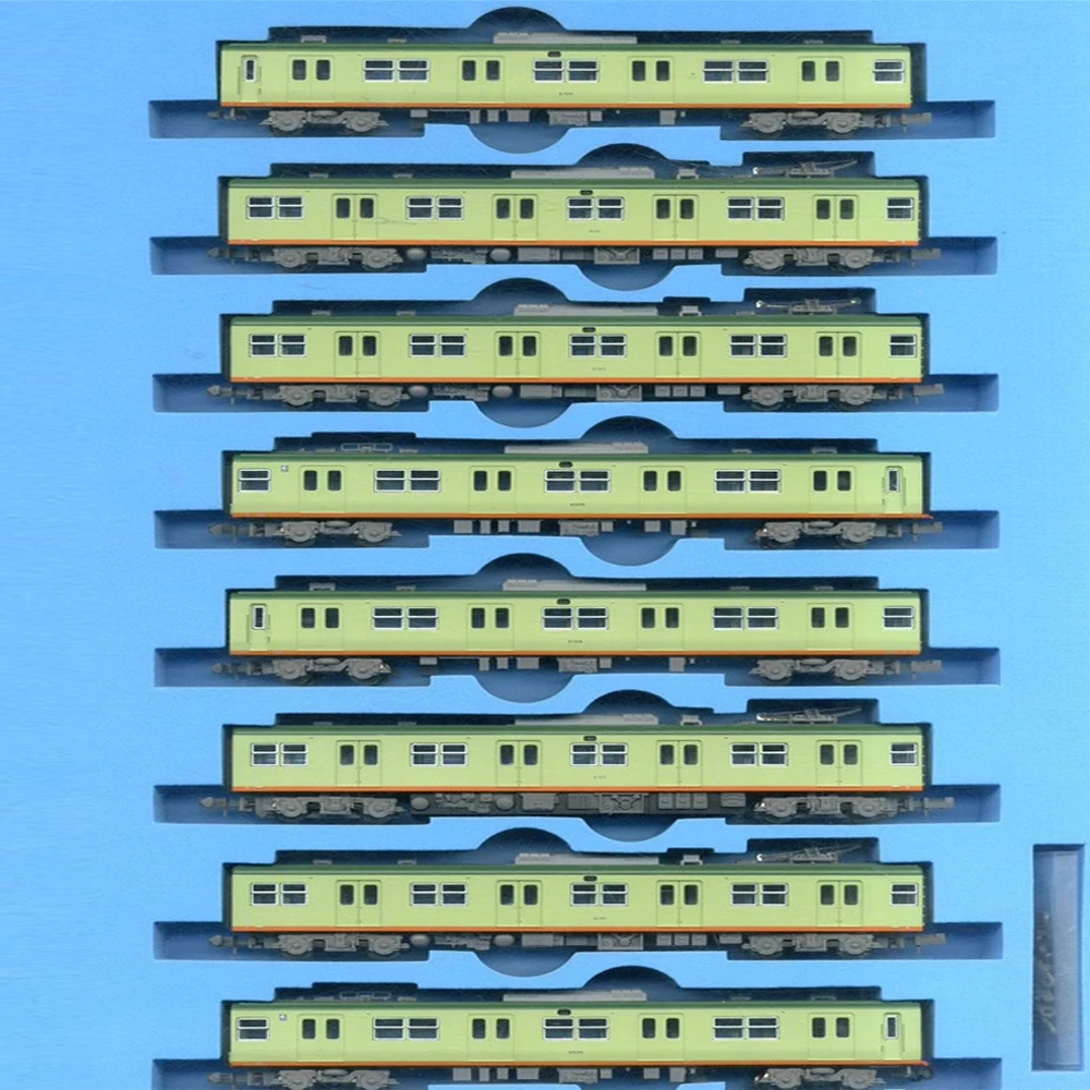 

N-type 1/150 Train Model A3273 New 6000 Series + Old 6000 Series 8-section Train Set Collection Ornaments Boy Toy Gift